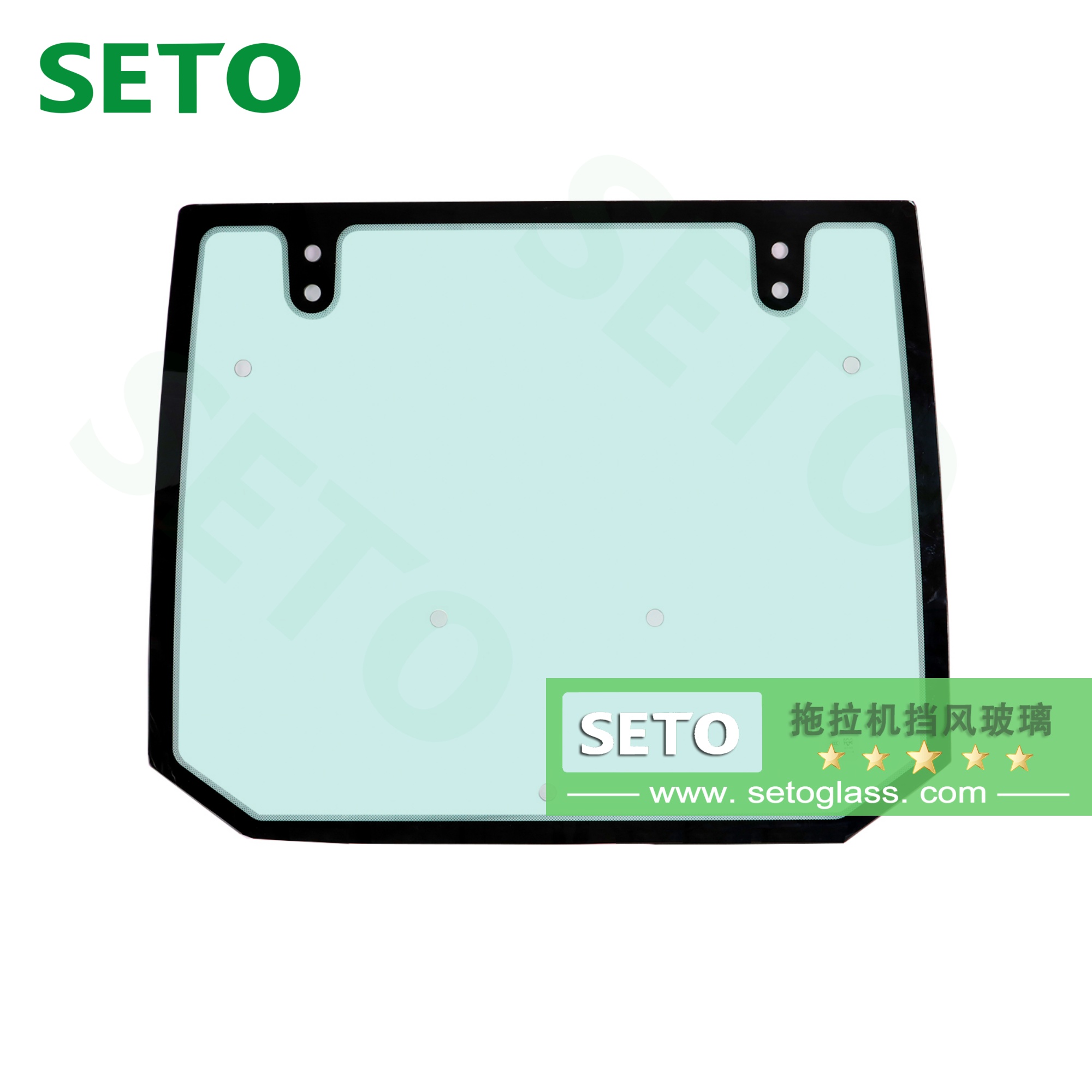 国产进口农用车玻璃拖拉机收割机夹层钢化玻璃