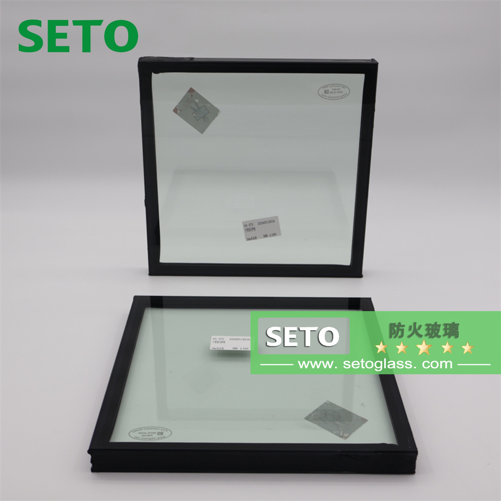 防火隔热玻璃 钢化夹层玻璃 复合高硼硅防火玻璃厂家