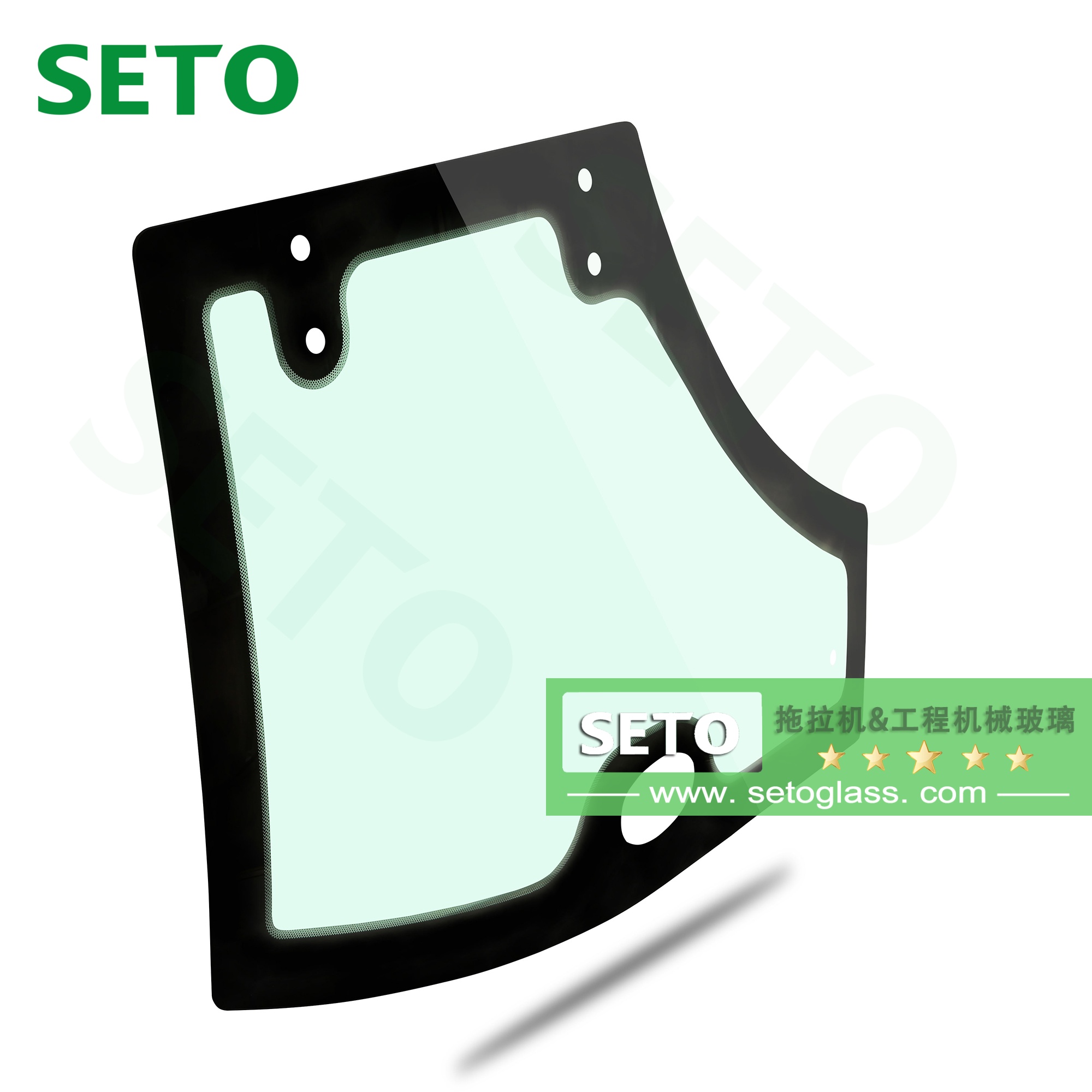 国产进口农用车玻璃拖拉机收割机夹层钢化玻璃