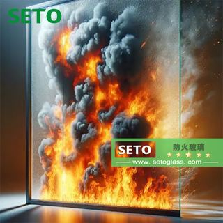 防火隔热玻璃 钢化夹层玻璃 复合高硼硅防火玻璃厂家