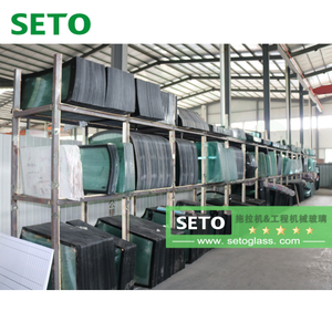 价格优惠工程车玻璃钢化玻璃夹胶玻璃工程机械驾驶室玻璃