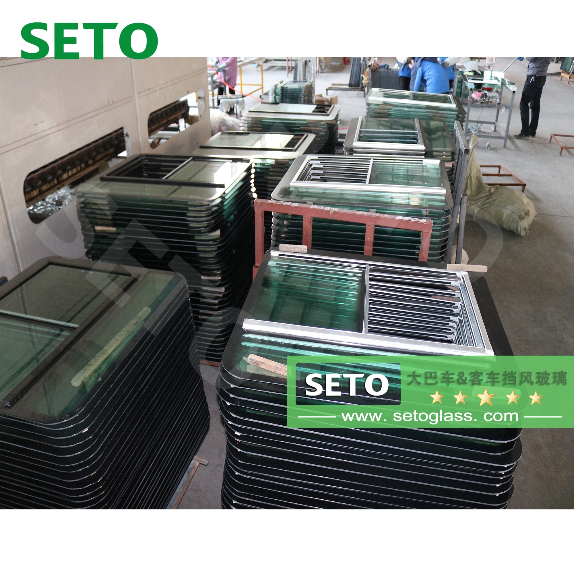 汽车钢化玻璃厂家直销公交车工程车农用车钢化玻璃