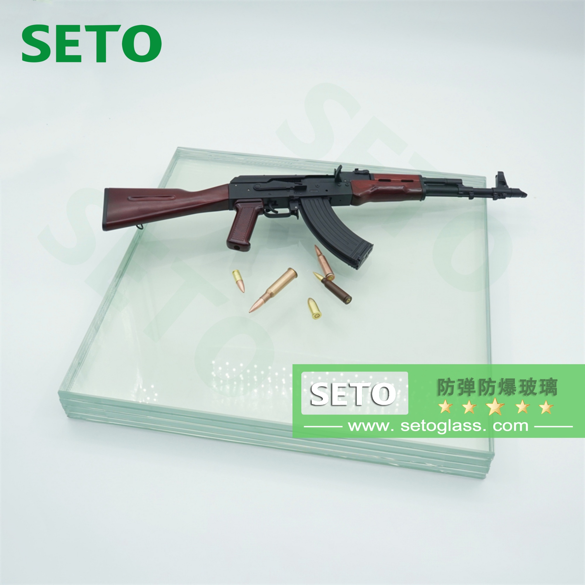 赛特防弹防爆玻璃装甲弹道玻璃用于汽车防弹挡风玻璃