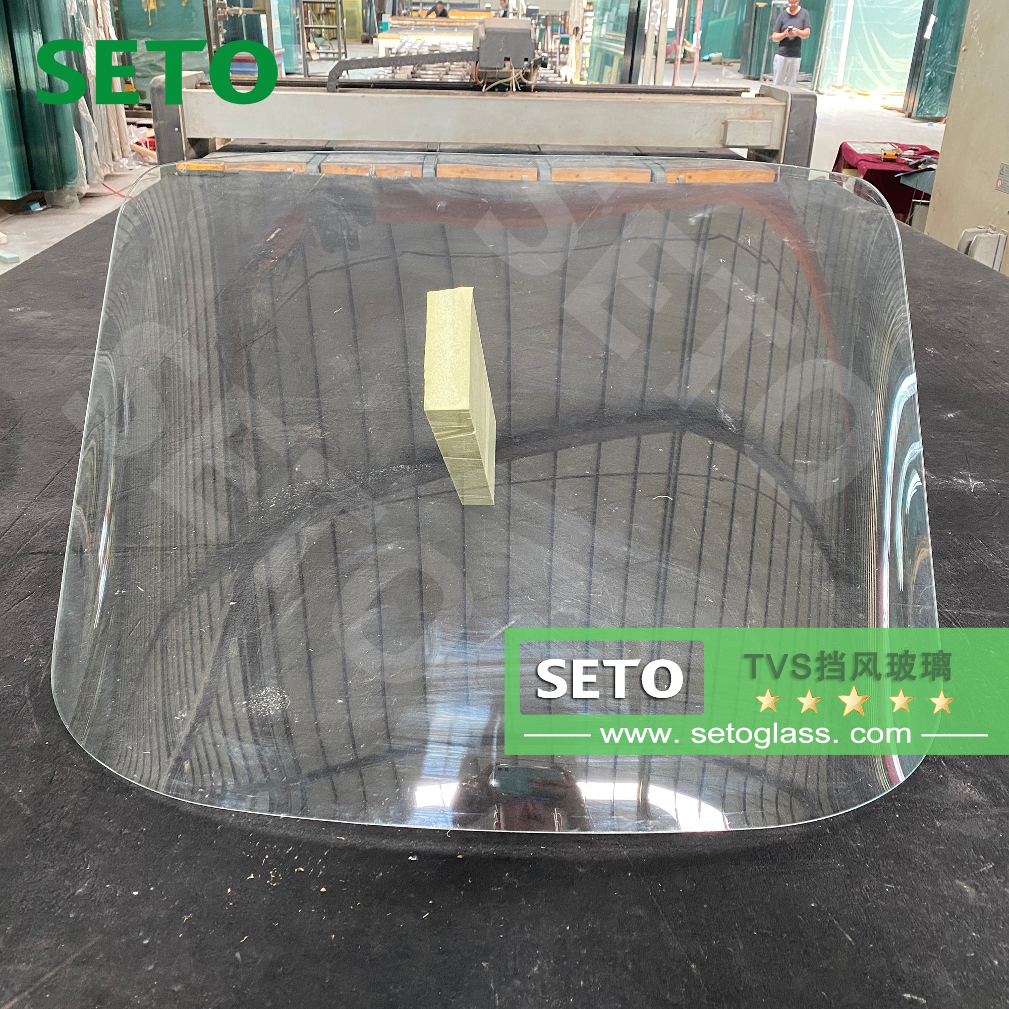 赛特制造三轮车玻璃TVS King Bajaj 三轮车前风挡