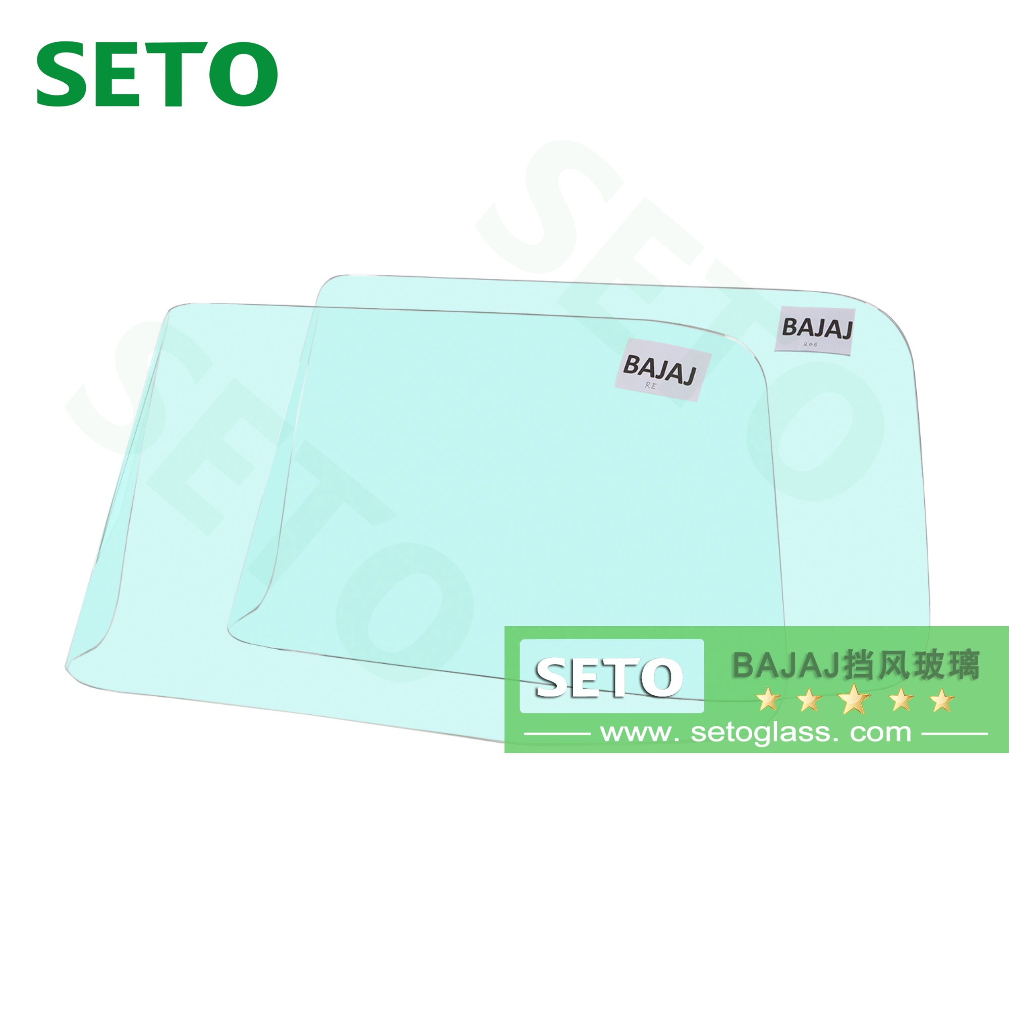 厂家直销三轮车前挡挡风玻璃带弧挡风玻璃钢化玻璃